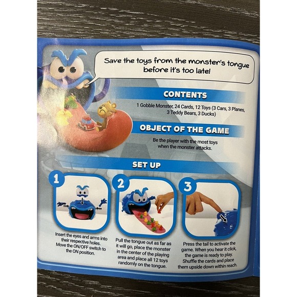 Gobble Monster Game by Goliath Games 2021, New Open Box - Picture 8 of 9